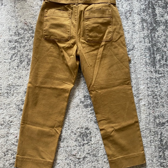 Petite Size 2 paper bag waists Loft pants - Picture 2 of 4